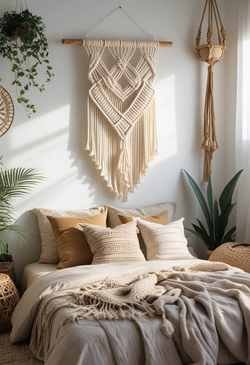 20 Stylish Over Bed Wall Decor Ideas