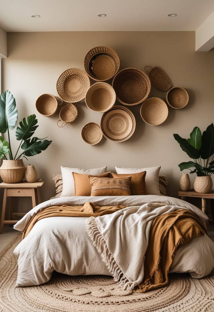 20 Stylish Over Bed Wall Decor Ideas