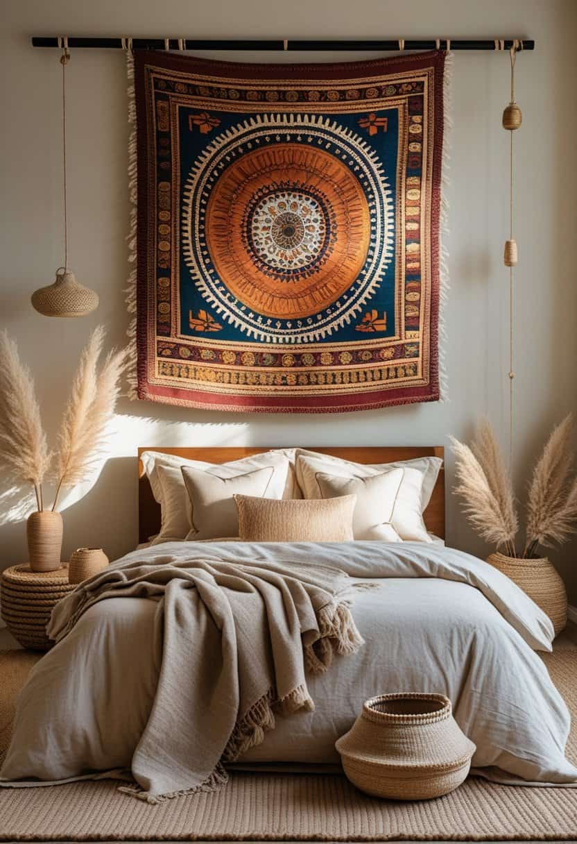 20 Stylish Over Bed Wall Decor Ideas