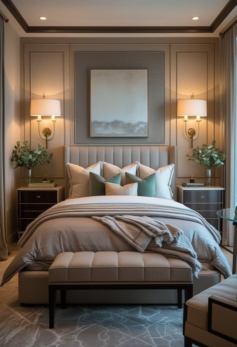 20 Stylish Over Bed Wall Decor Ideas