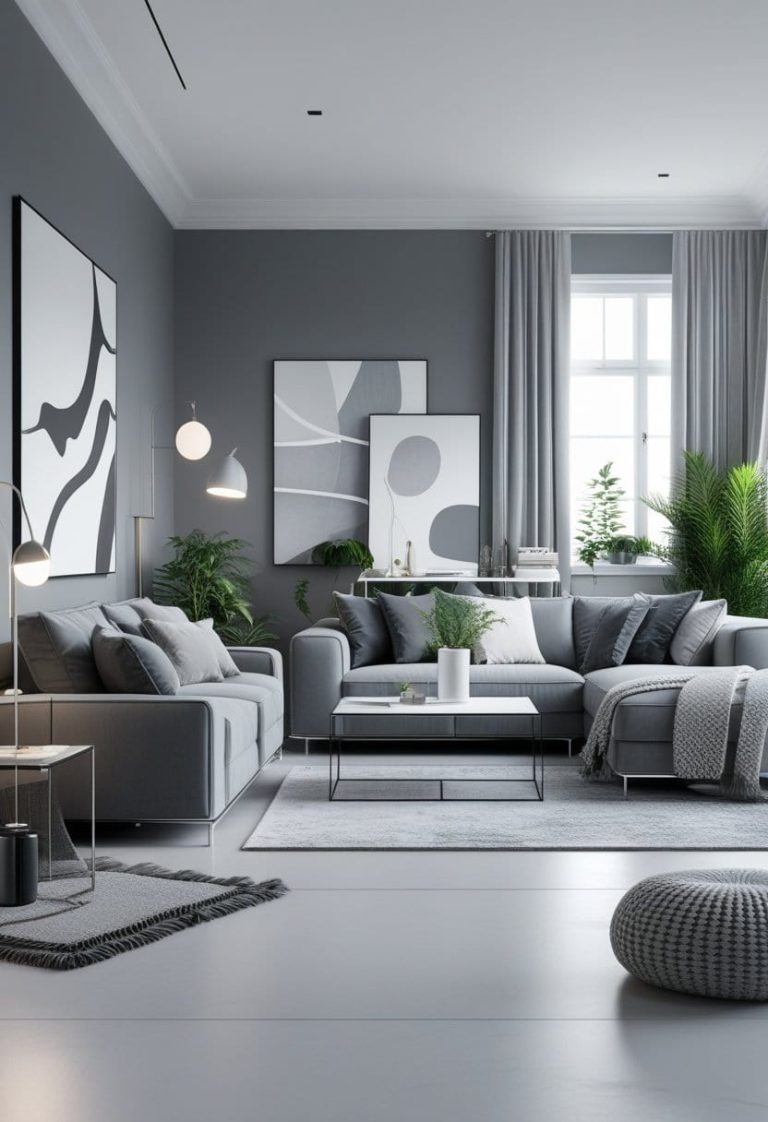 17 Best Grey Living Room Ideas for Stylish & Modern Homes