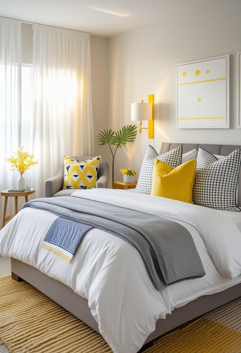 20 Yellow Bedroom Decor Ideas 