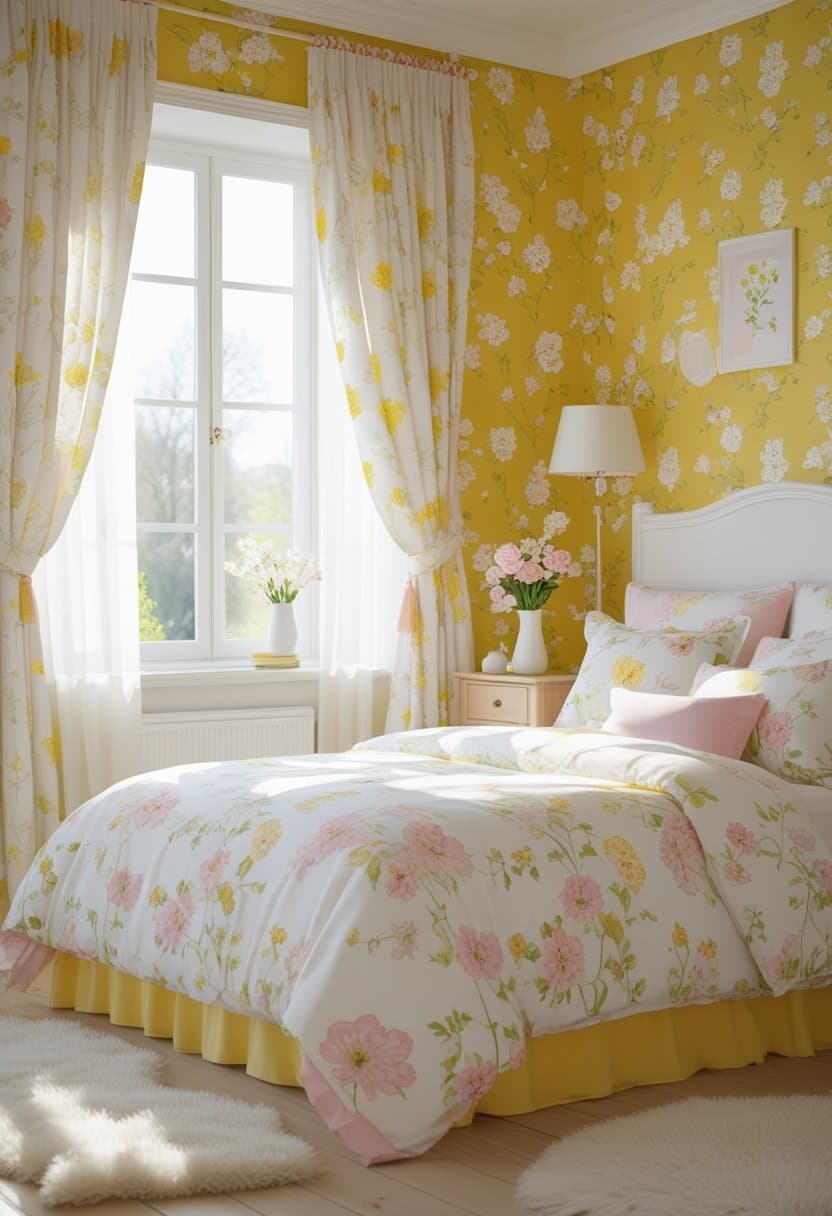 20 Yellow Bedroom Decor Ideas 