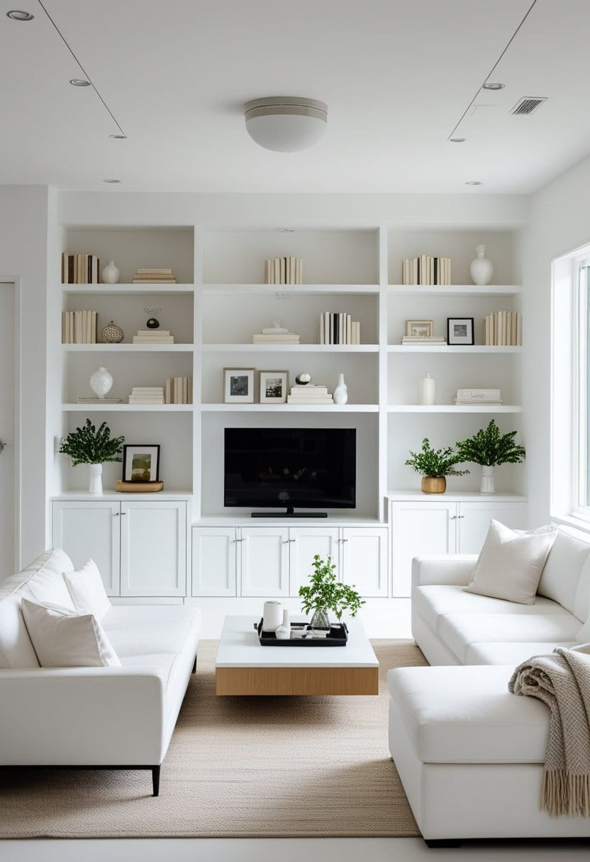 19 White Living Room Ideas