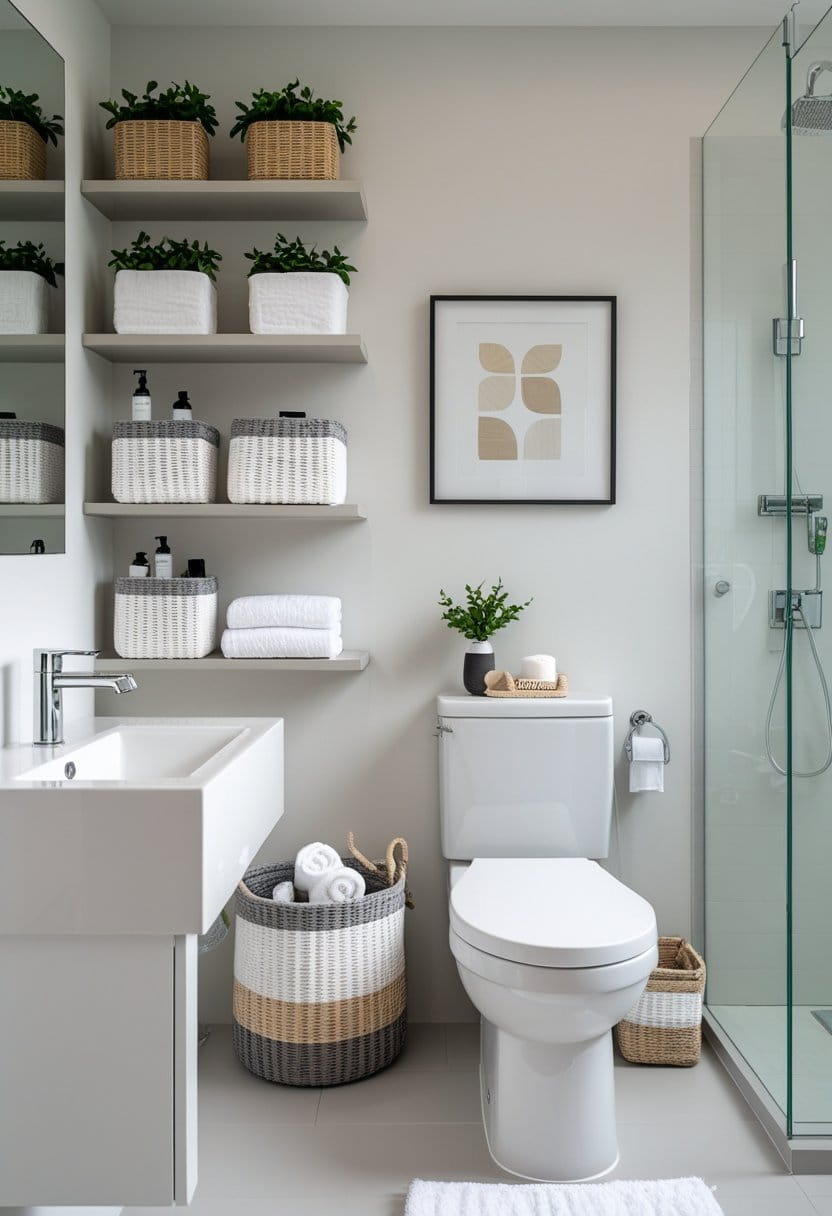 21 Clever Small Bathroom Decor Ideas