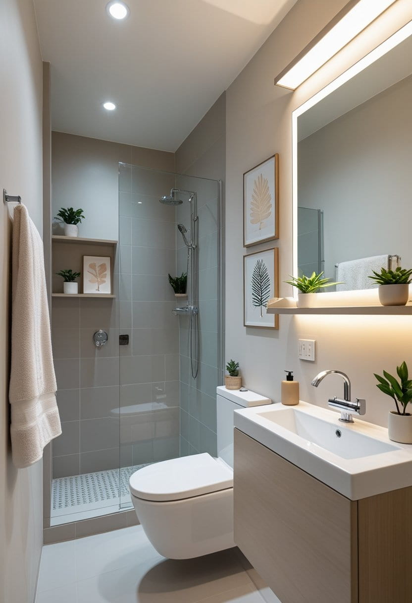 21 Clever Small Bathroom Decor Ideas