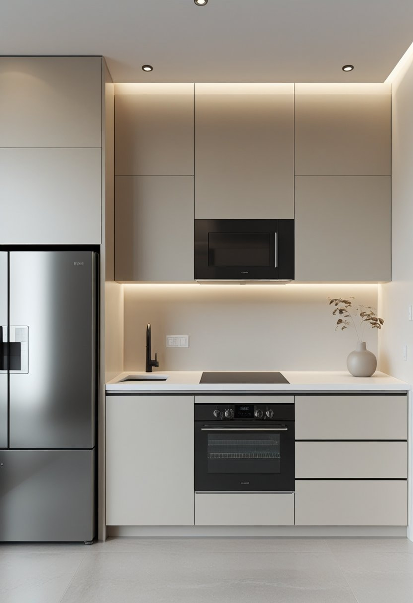 20 Stylish One Wall Kitchen Ideas 