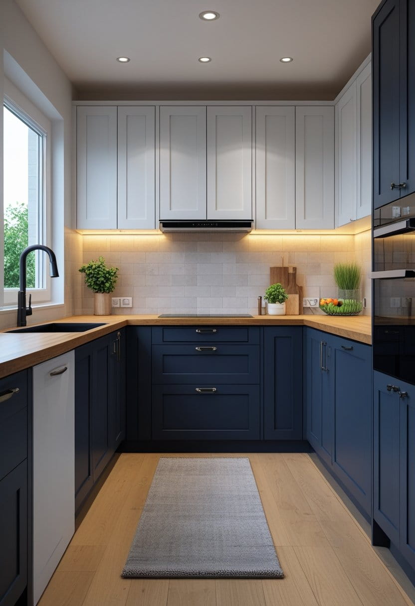 20 Stylish One Wall Kitchen Ideas 