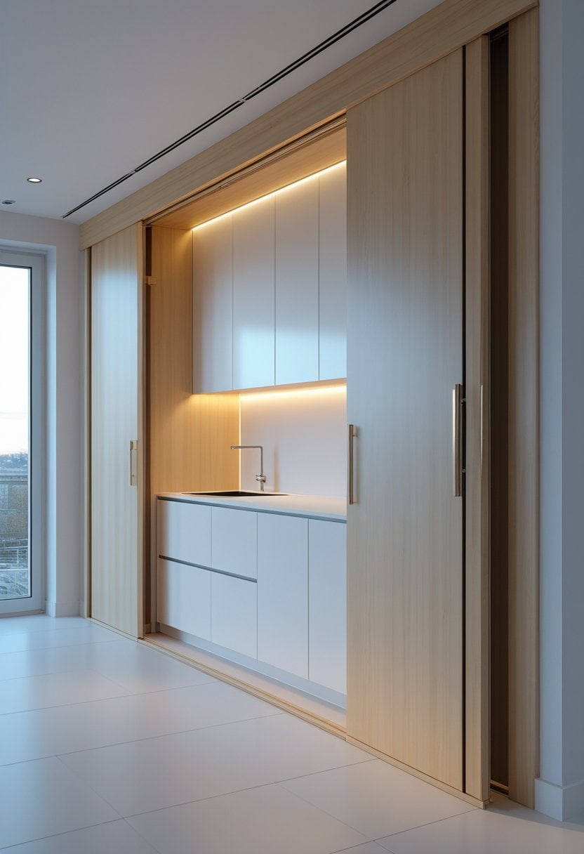 20 Stylish One Wall Kitchen Ideas 