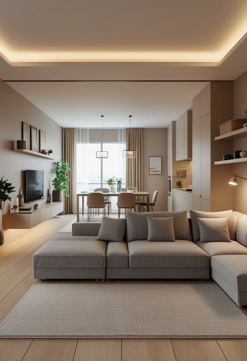 19 Smart Living Dining Combo Ideas 