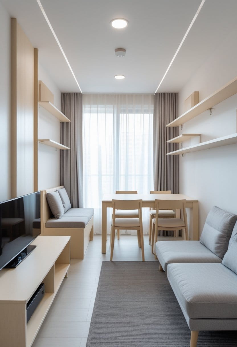 19 Smart Living Dining Combo Ideas 