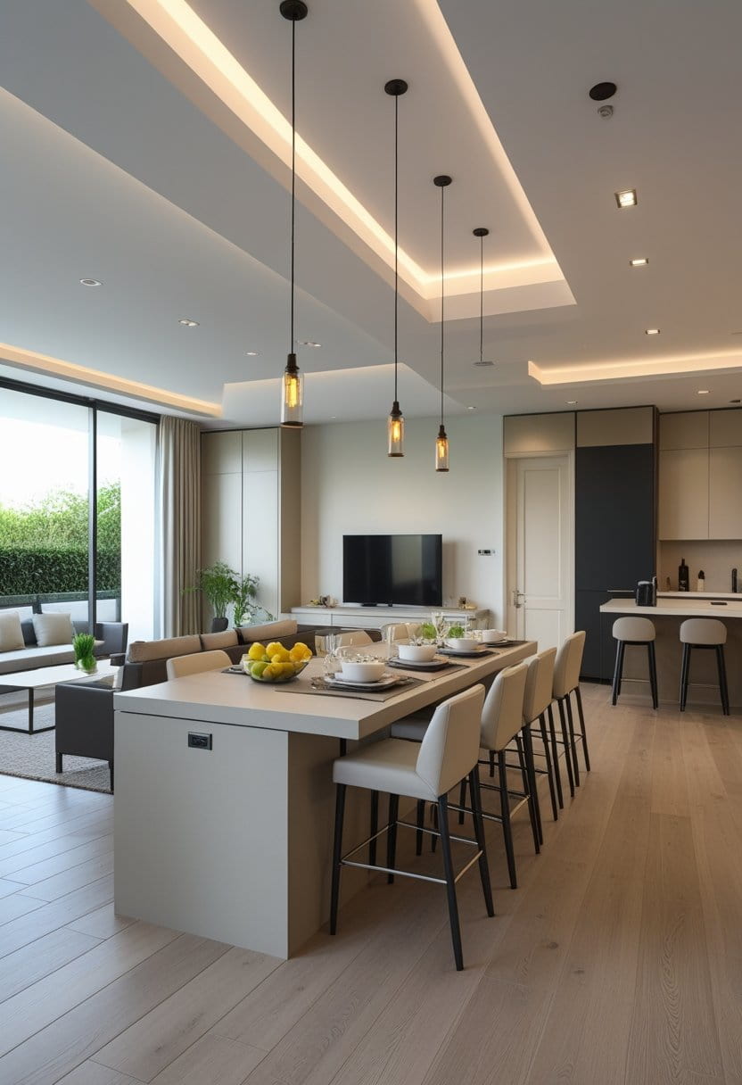 19 Smart Living Dining Combo Ideas 