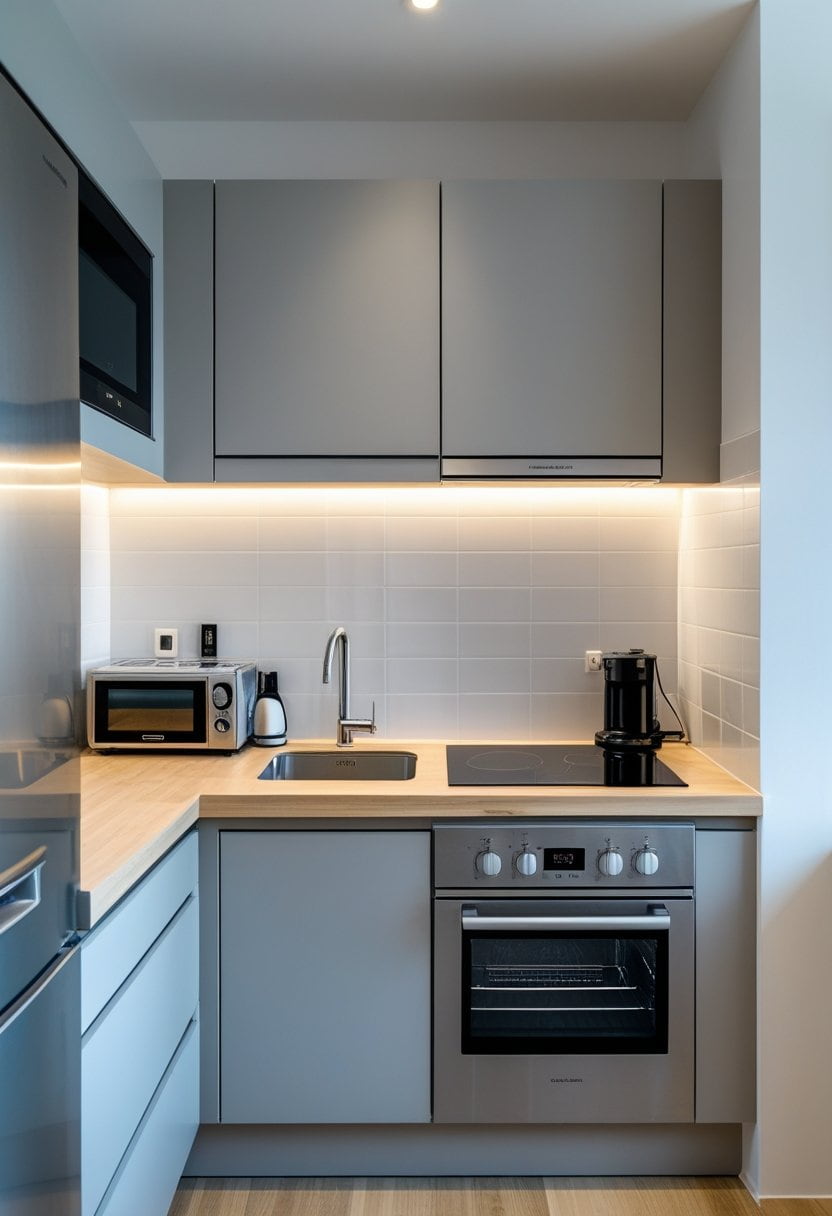 17 Small One Side Kitchen Ideas