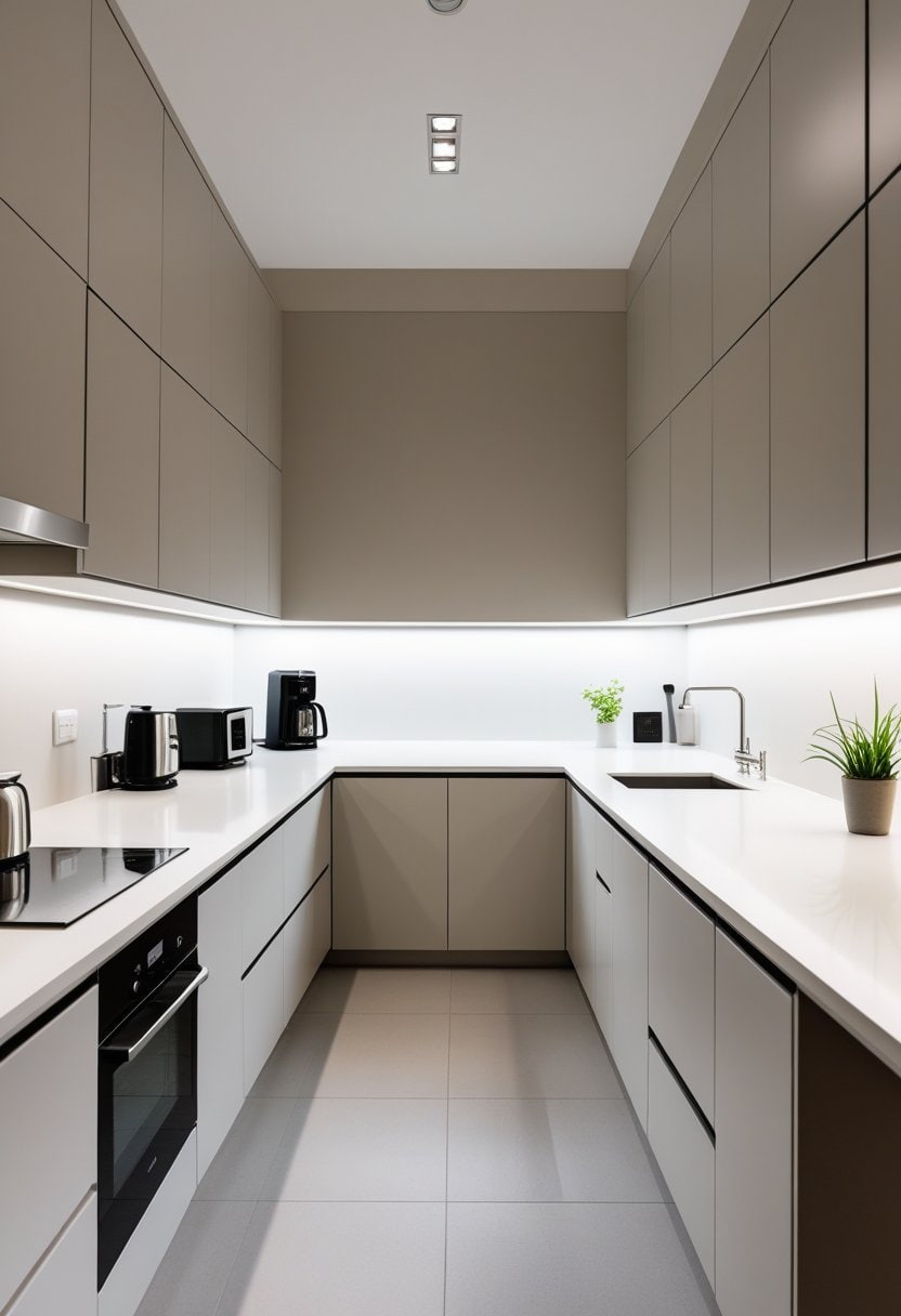 17 Small One Side Kitchen Ideas