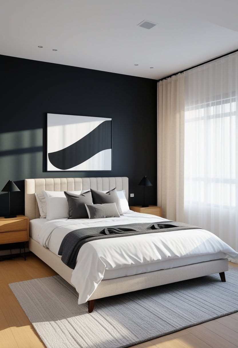 23 Black Bedroom Ideas