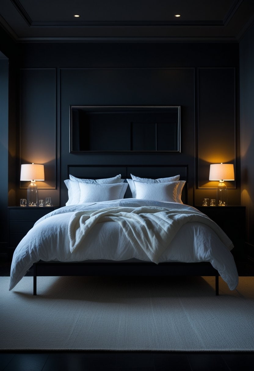 23 Black Bedroom Ideas
