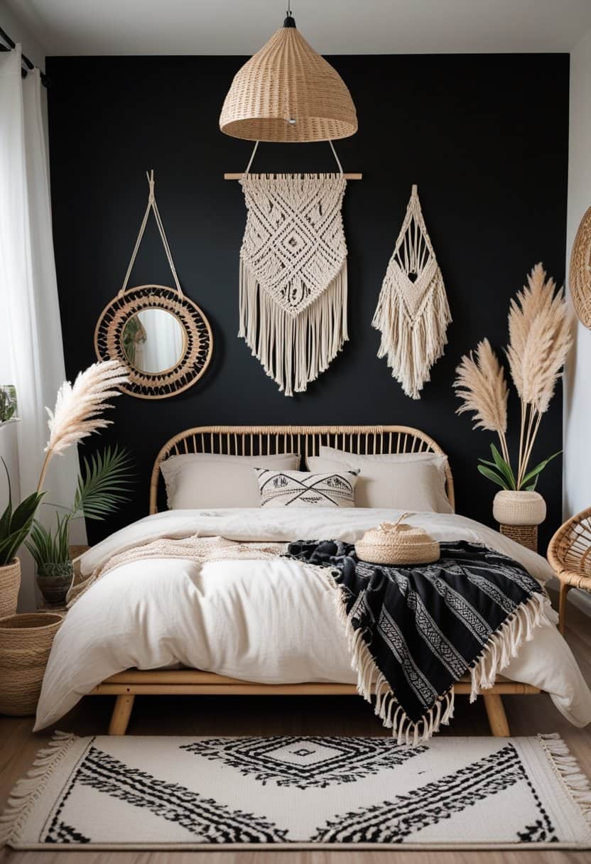 23 Black Bedroom Ideas