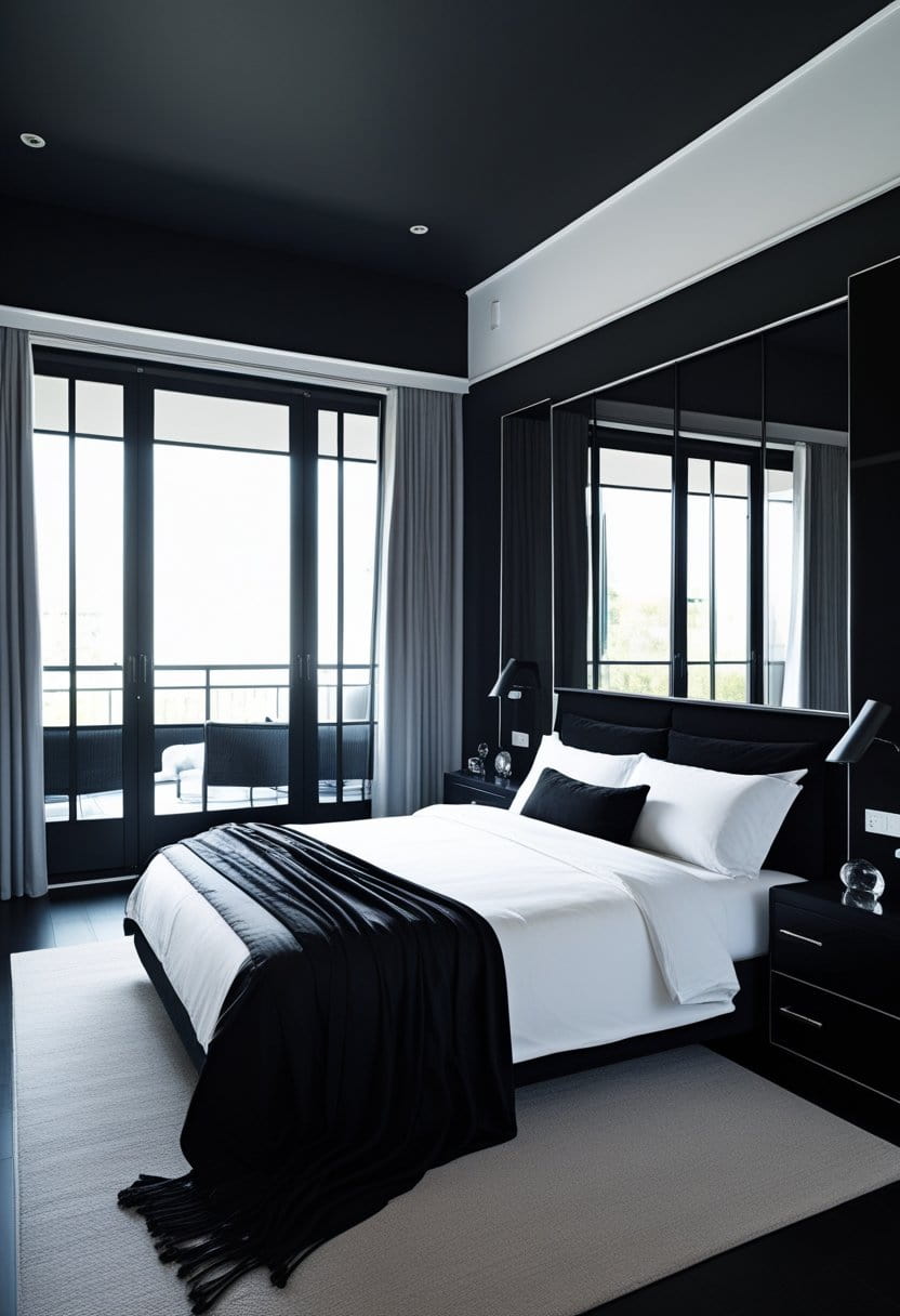 23 Black Bedroom Ideas