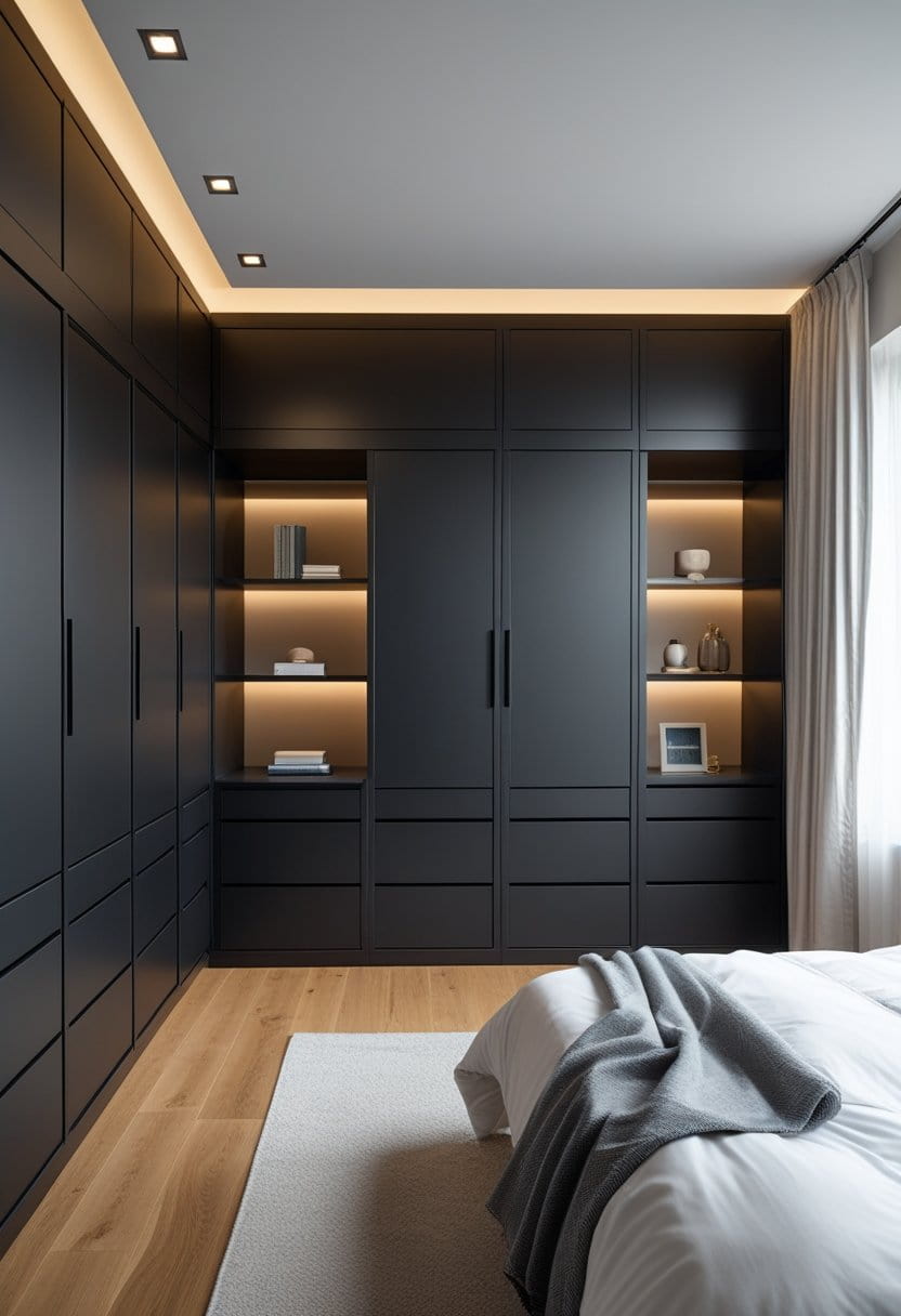 23 Black Bedroom Ideas
