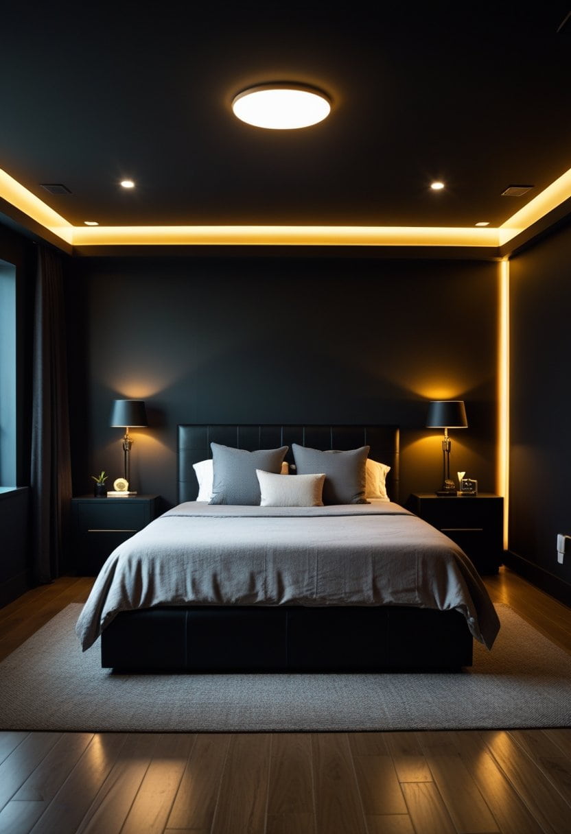 23 Black Bedroom Ideas