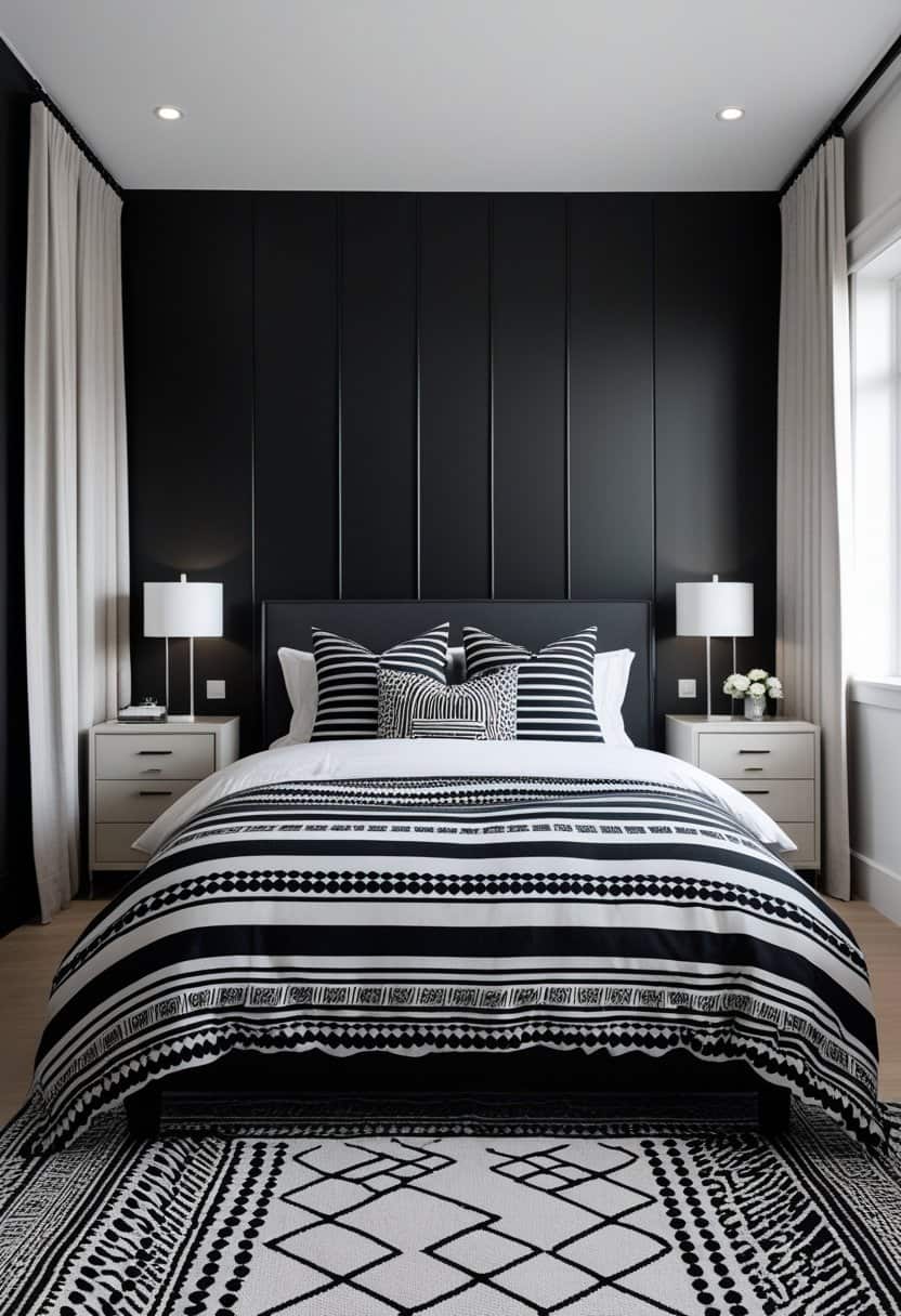 23 Black Bedroom Ideas
