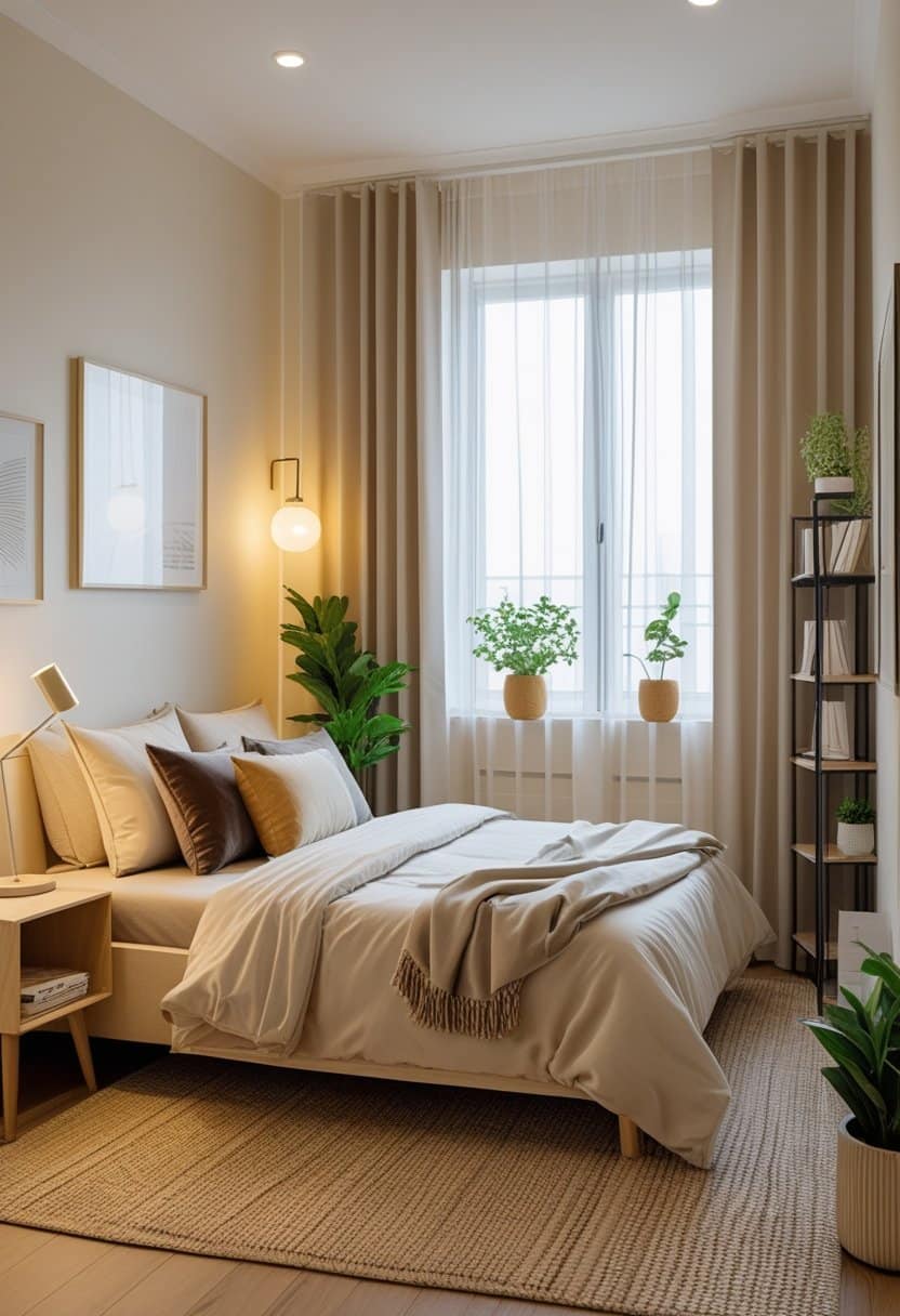 23 Cozy Apartment Bedroom Decor Ideas for Stylish Small Spaces