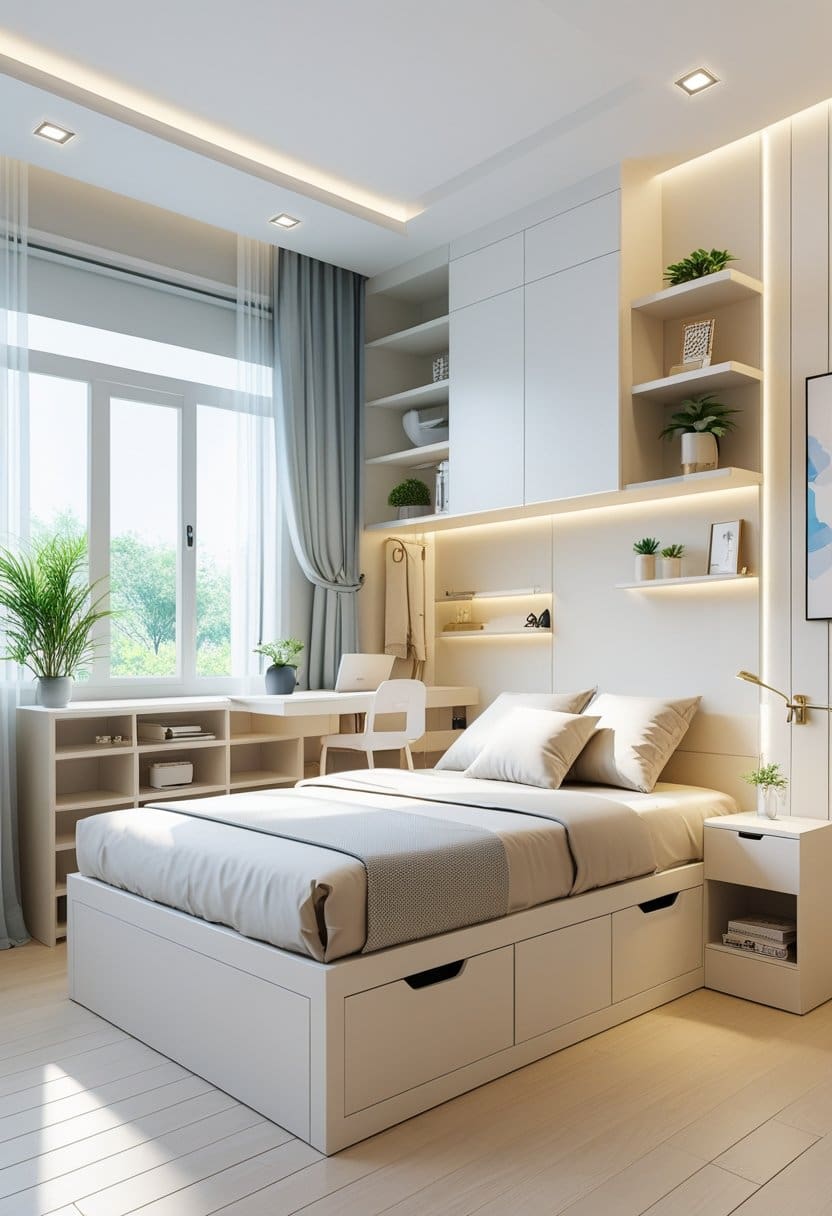 19 Small Bedroom Ideas 2026 Space-Saving Style