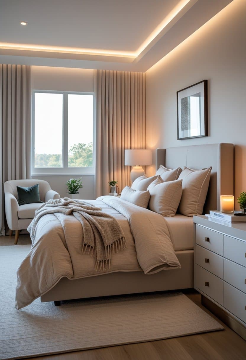 20 Cozy Modern Master Bedroom Ideas