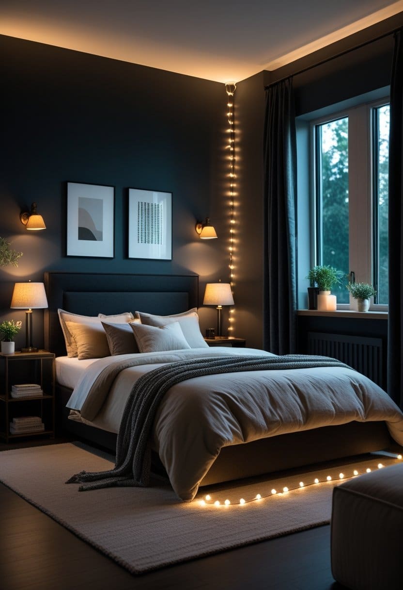 25 dark and dreamy bedroom ideas
