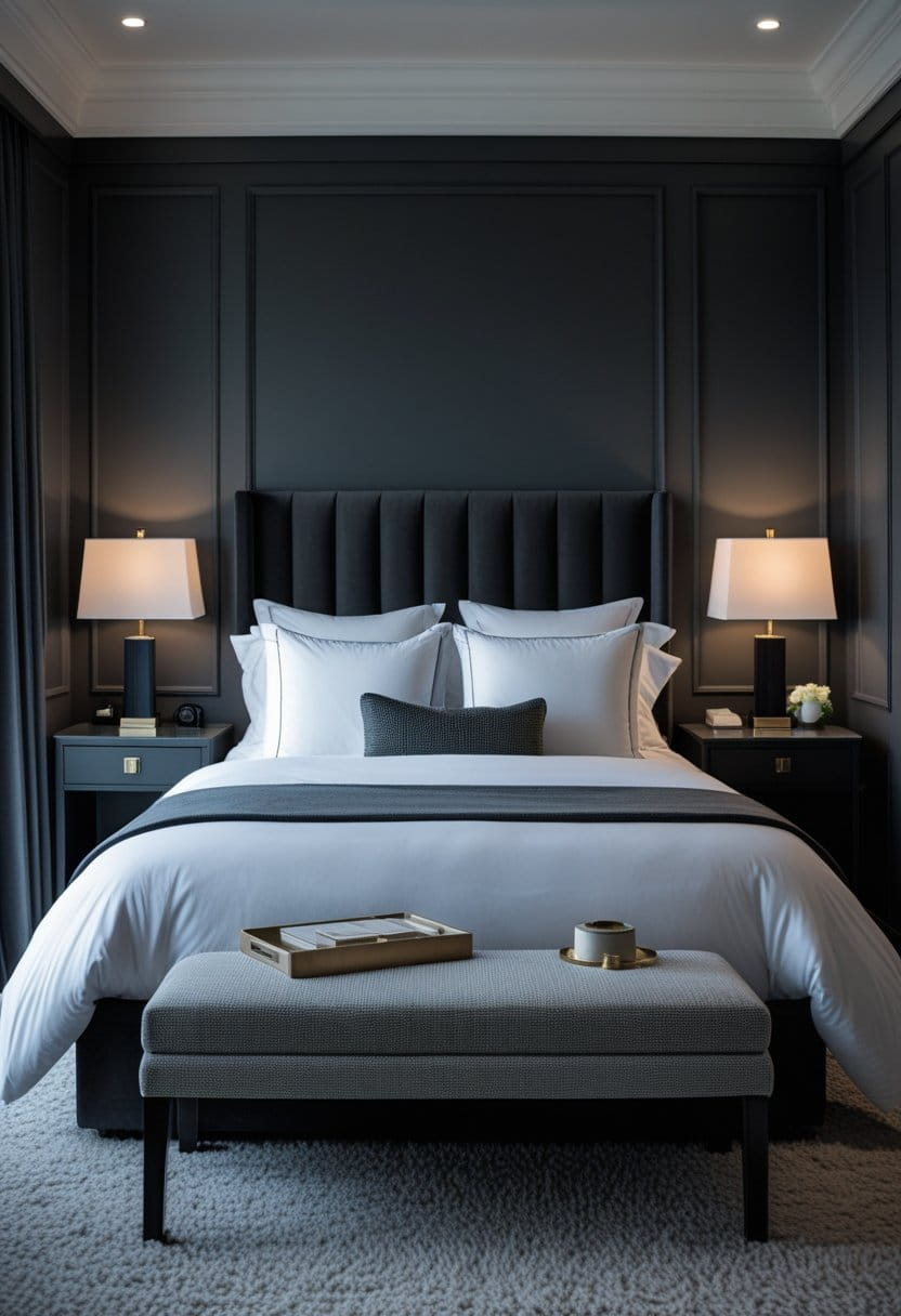 25 dark and dreamy bedroom ideas