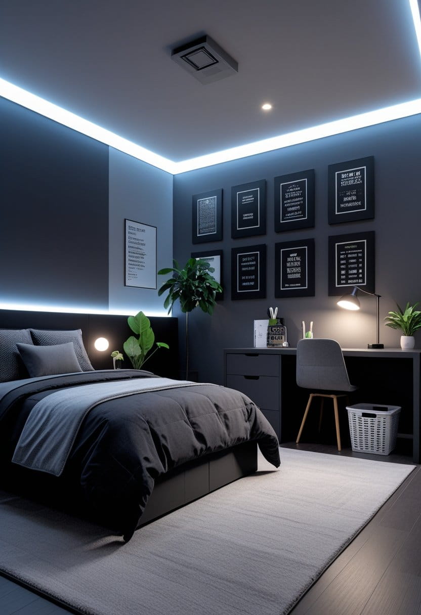 25 dark and dreamy bedroom ideas