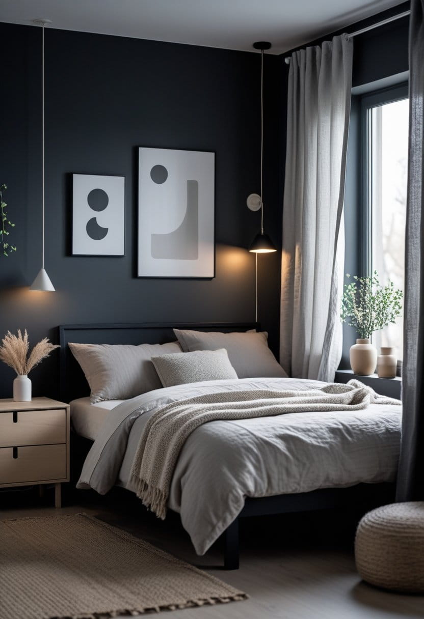 25 dark and dreamy bedroom ideas
