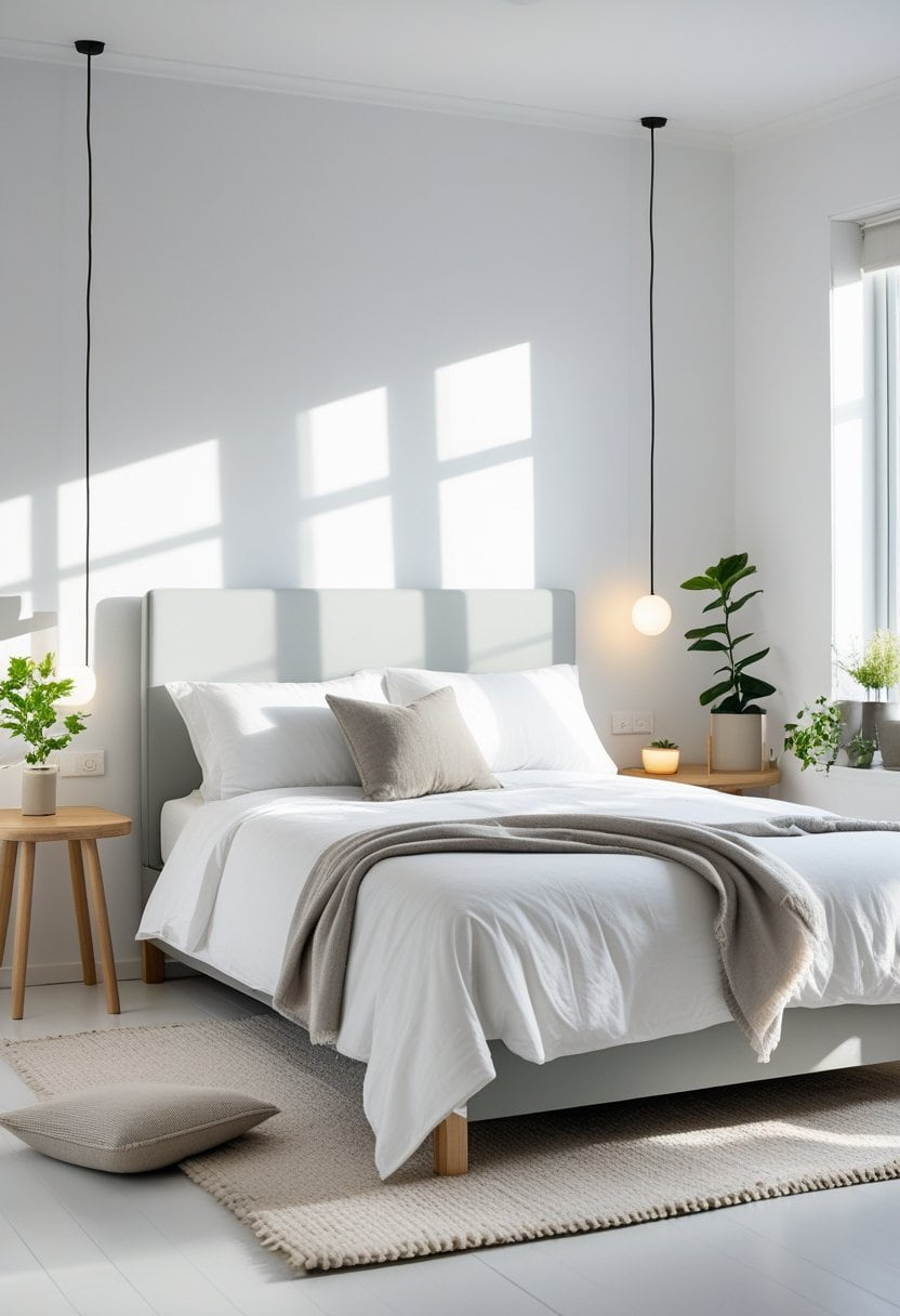 25 Stylish Grey Headboard Bedroom Ideas