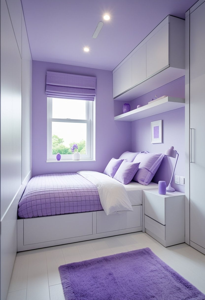25 Fresh and Modern Purple Bedroom Ideas