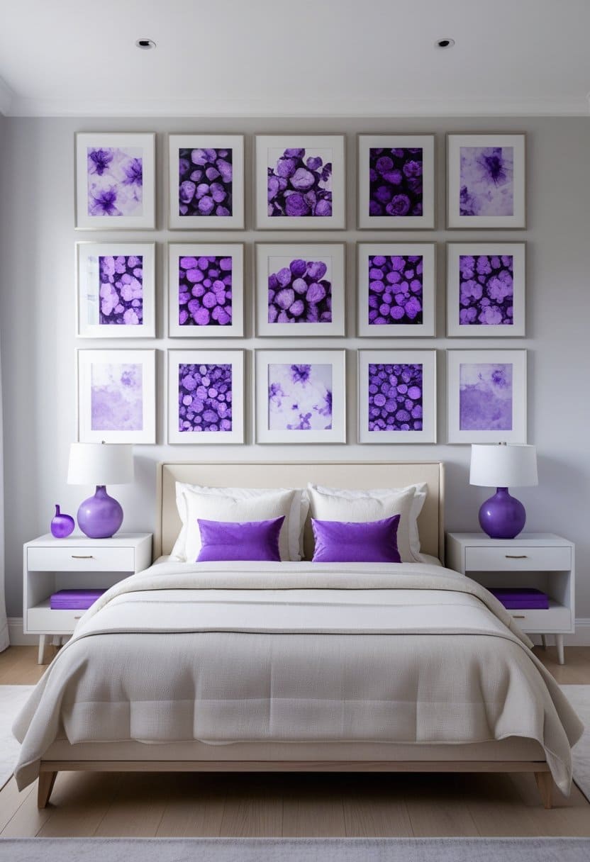 25 Fresh and Modern Purple Bedroom Ideas