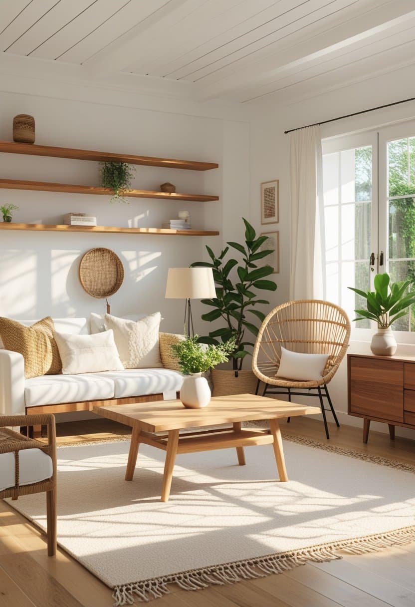 17 White Living Room Ideas 