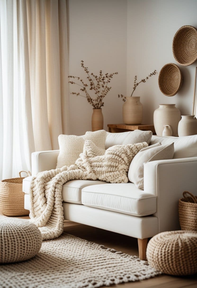 17 White Living Room Ideas 