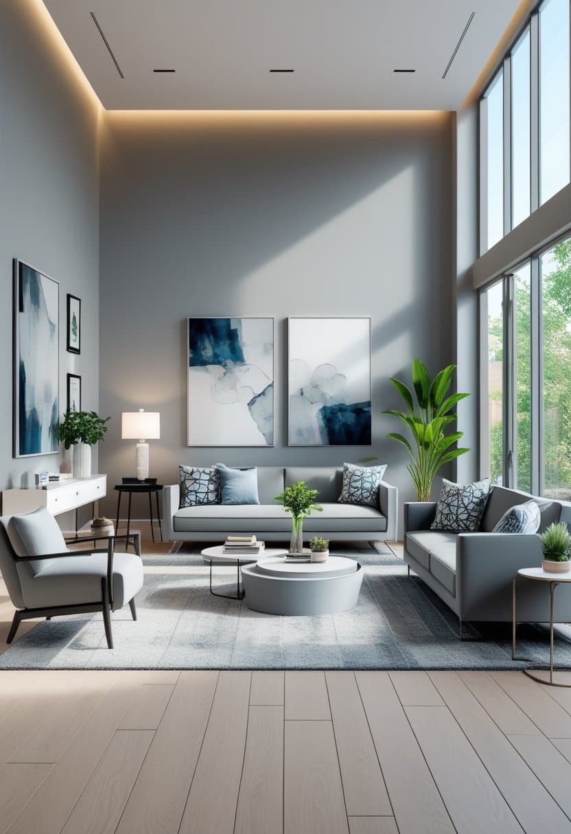 22 Gray Living Room Design Ideas for 2026