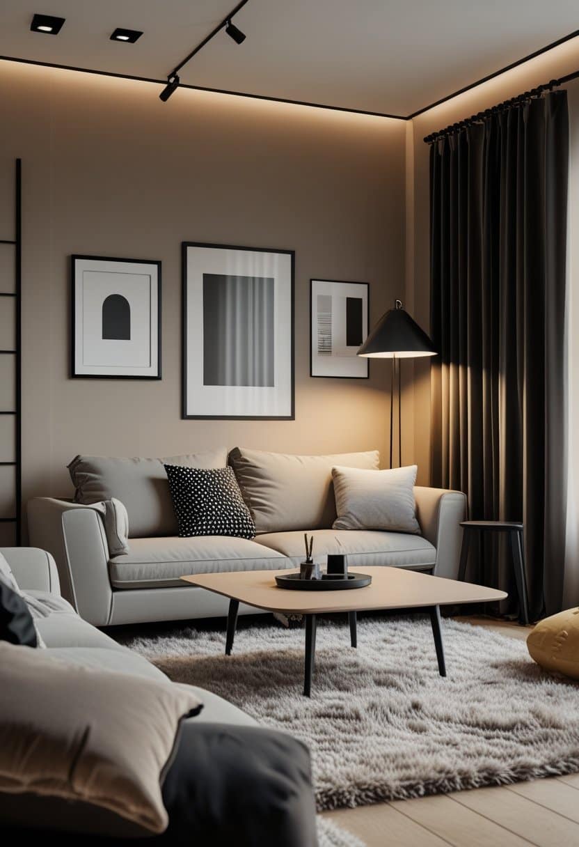 22 Gray Living Room Design Ideas