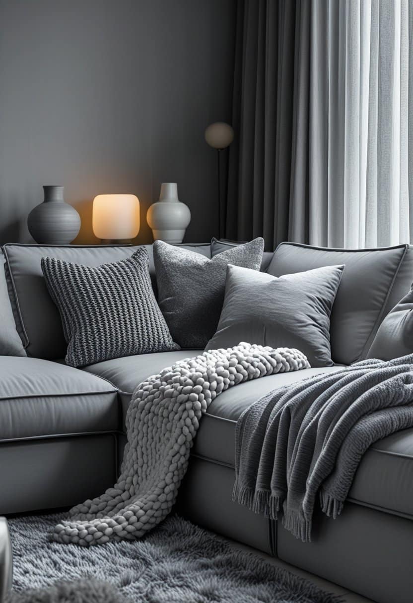 22 Gray Living Room Design Ideas