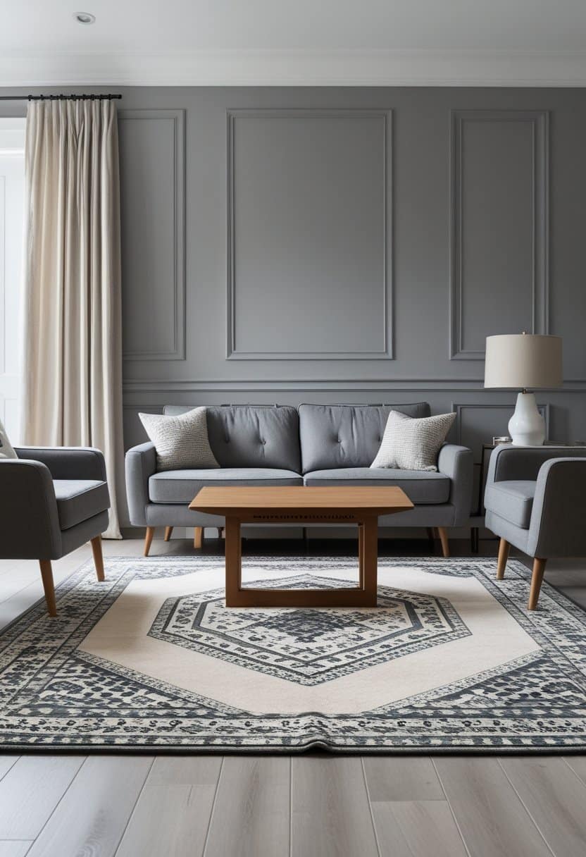 22 Gray Living Room Design Ideas