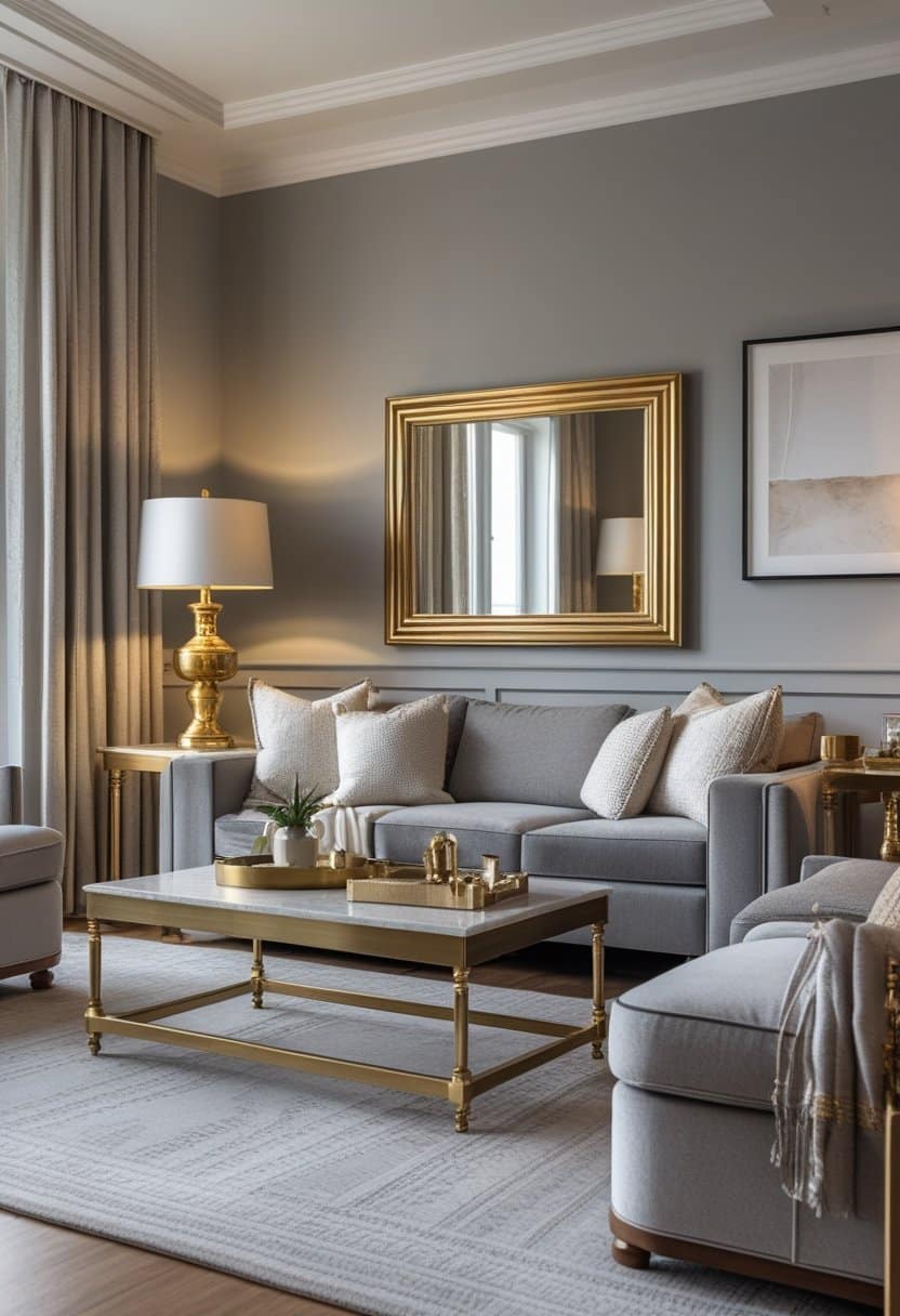 22 Gray Living Room Design Ideas