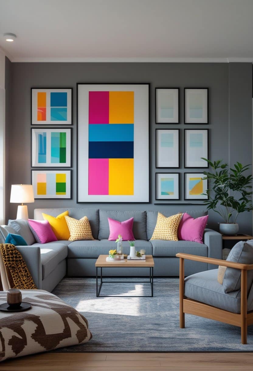 22 Gray Living Room Design Ideas