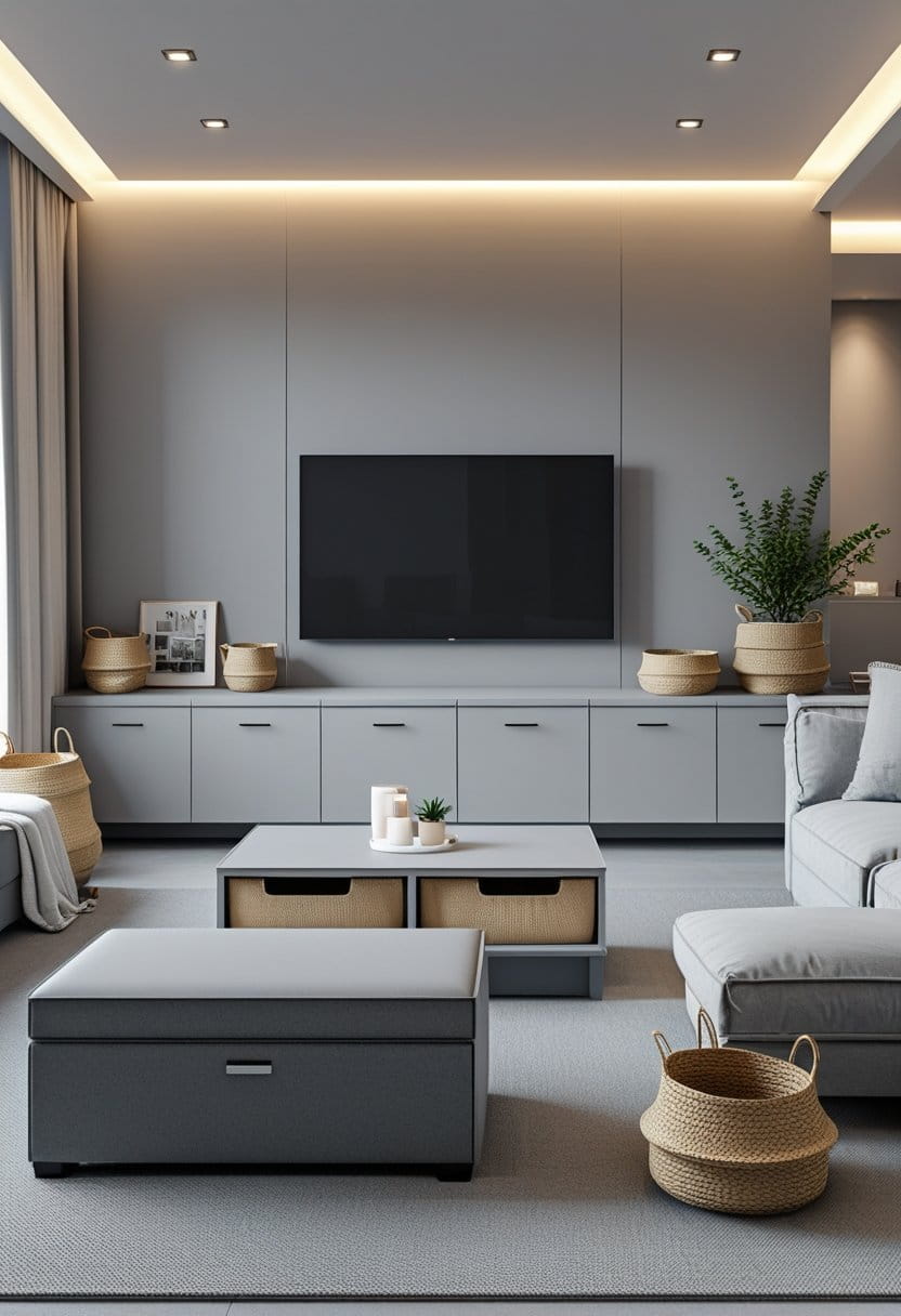 22 Gray Living Room Design Ideas
