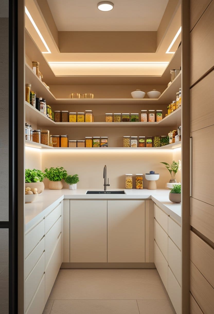 22 Small Pantry Design Ideas
