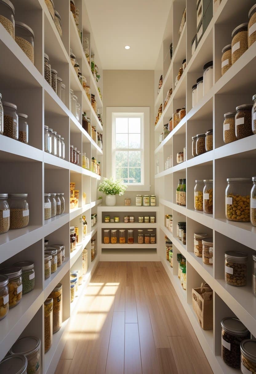 19 Smart Walk-In Pantry Ideas
