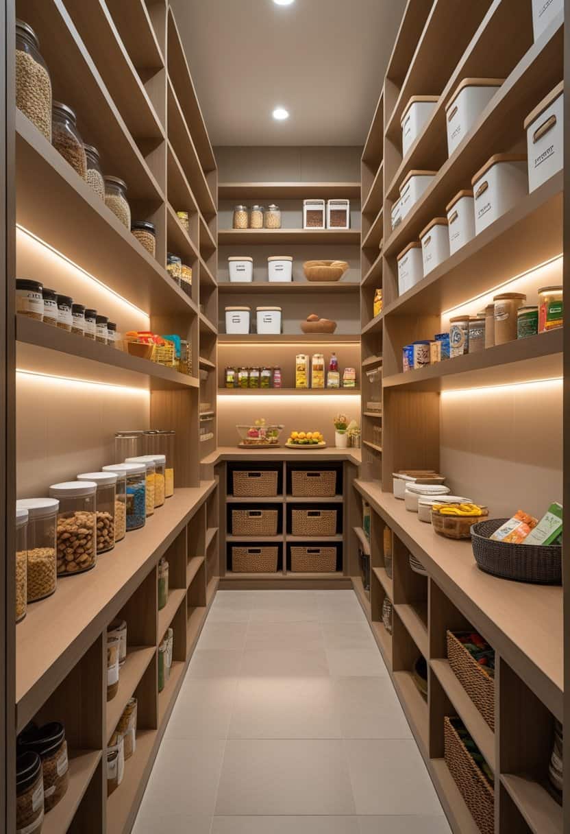 19 Smart Walk-In Pantry Ideas