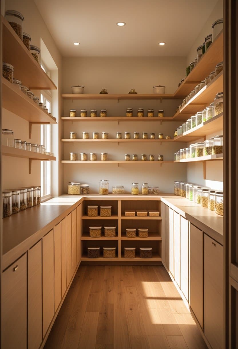 19 Smart Walk-In Pantry Ideas