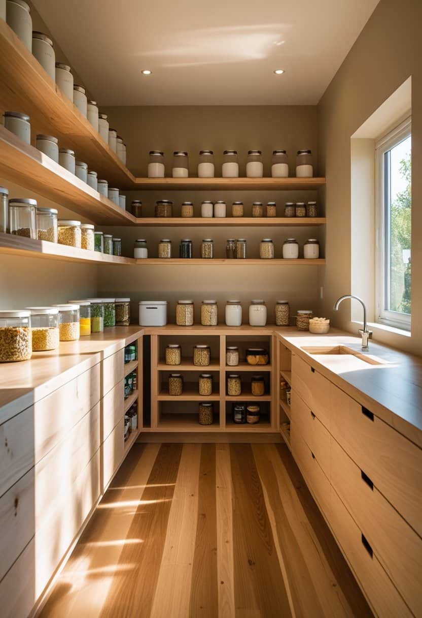 19 Smart Walk-In Pantry Ideas