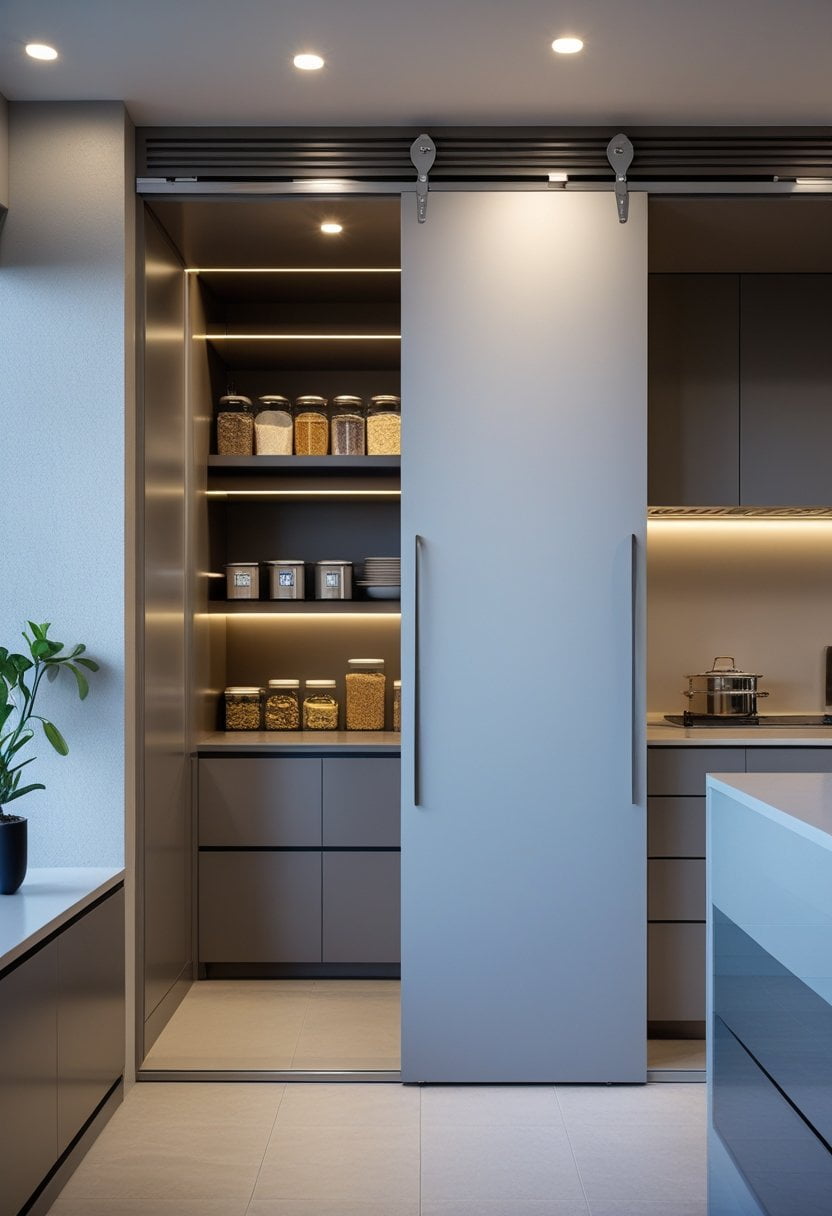 19 Smart Hidden Pantry Ideas
